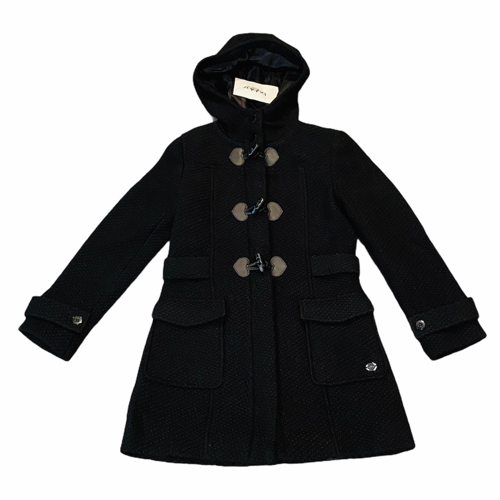 BYBLOS**Black Wool Toggle Coat**Age 2 & 8**$485 - Picture 2 of 9